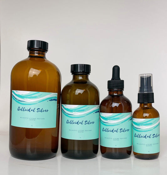 Colloidal Silver, 25PPM, antiseptic, antibacterial, antiviral, anti fungal, for the home, wellness, first aid kit