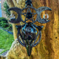 Raven Statement piece w/ Diamond Herkimers, Smoked Opals, Black Spinel & Blue Labradorite
