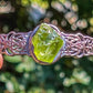 Custom Peridot Cuff Bracelet