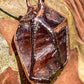 Electroformed Fire Quartz Pendant
