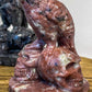 Raven on Skulls Carvings