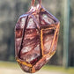 Electroformed Fire Quartz Pendant