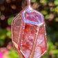 Electroformed Fire Quartz Pendant