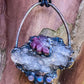 Moroccan Druzy Chalcedony w/ Unicorn Stone & Rainbow Moonstone